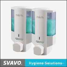 Hotel Soap Dispenser Shampoo Dispenser Double Soap Dispenser (V-6102)